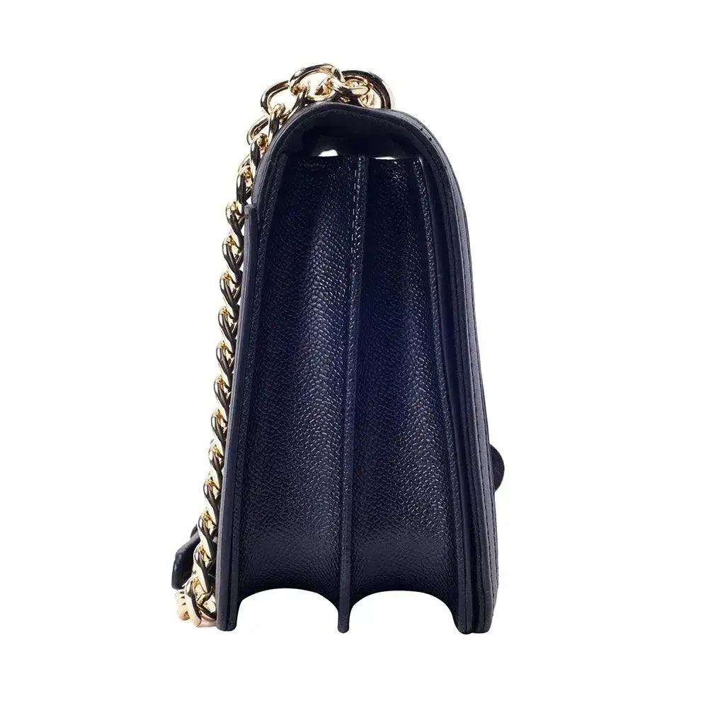 Valley Full Bloom Black Shoulder Bag - Lino Perros