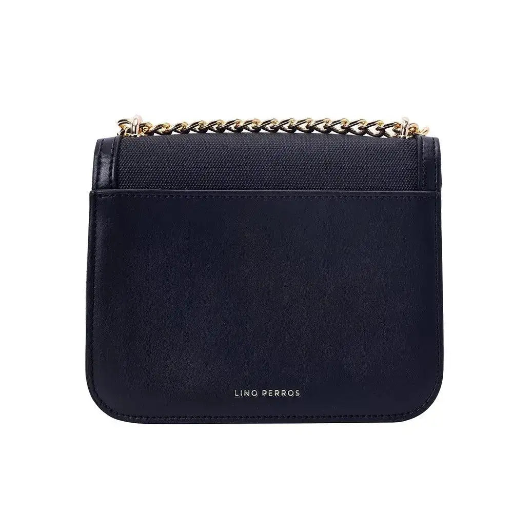 Valley Full Bloom Black Shoulder Bag - Lino Perros