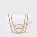 Voyage Timeless White Shoulder Bag - Lino Perros