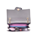 Valley Full Bloom Gun Metal Sling Bag - Lino Perros