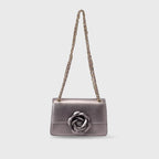 Valley Full Bloom Gun Metal Sling Bag - Lino Perros