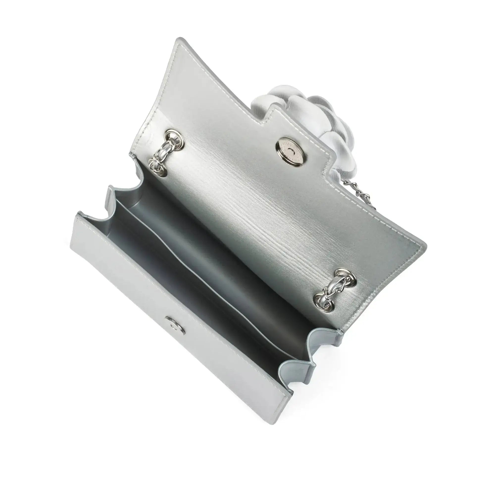 Valley Full Bloom Silver Sling Bag - Lino Perros