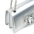 Valley Full Bloom Silver Sling Bag - Lino Perros