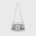 Valley Full Bloom Silver Sling Bag - Lino Perros