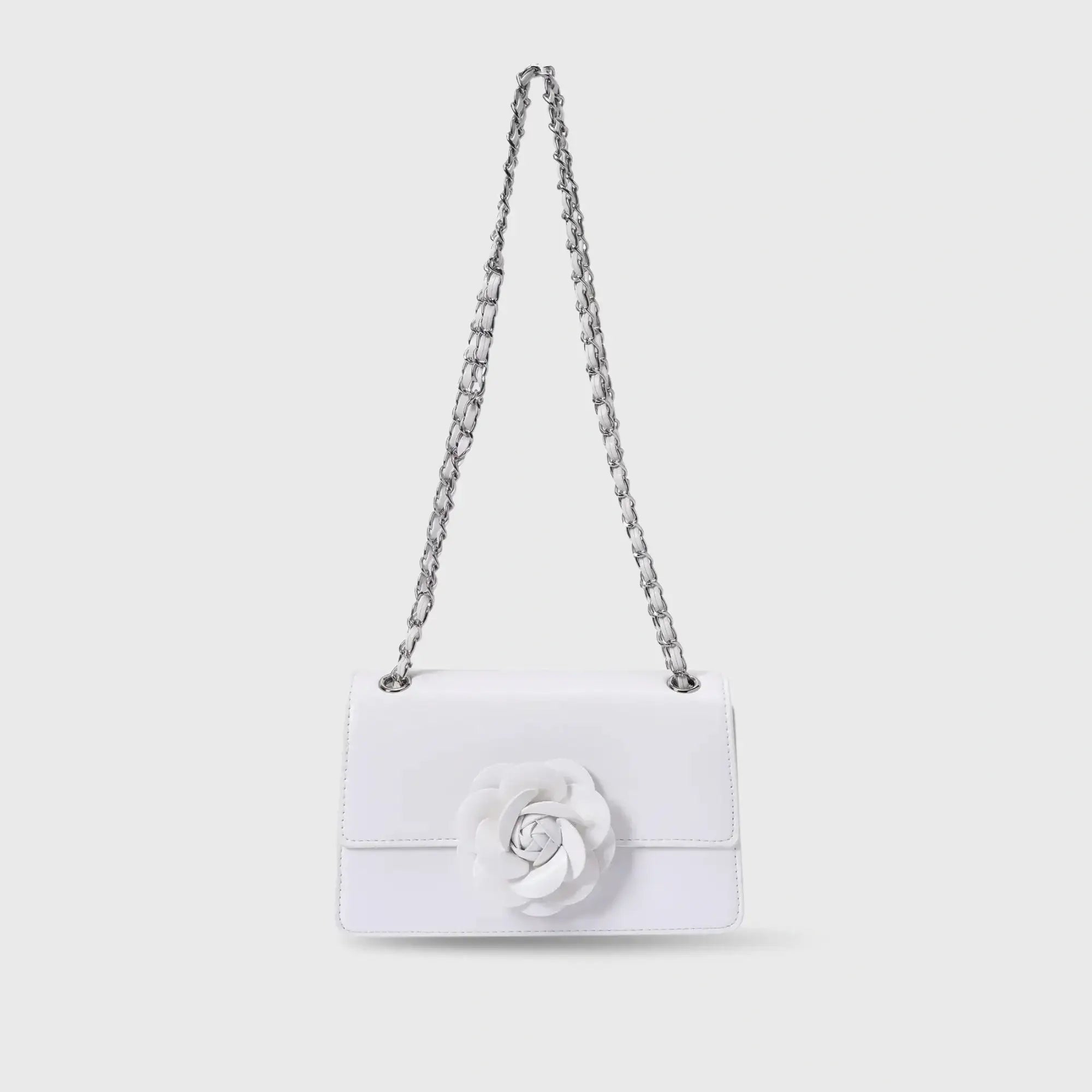 Valley Full Bloom White Sling Bag - Lino Perros