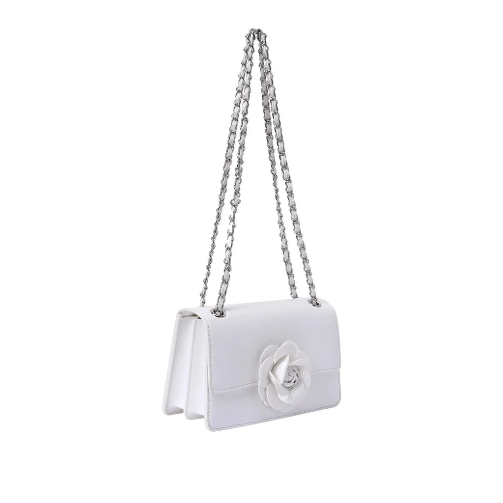Valley Full Bloom White Sling Bag - Lino Perros