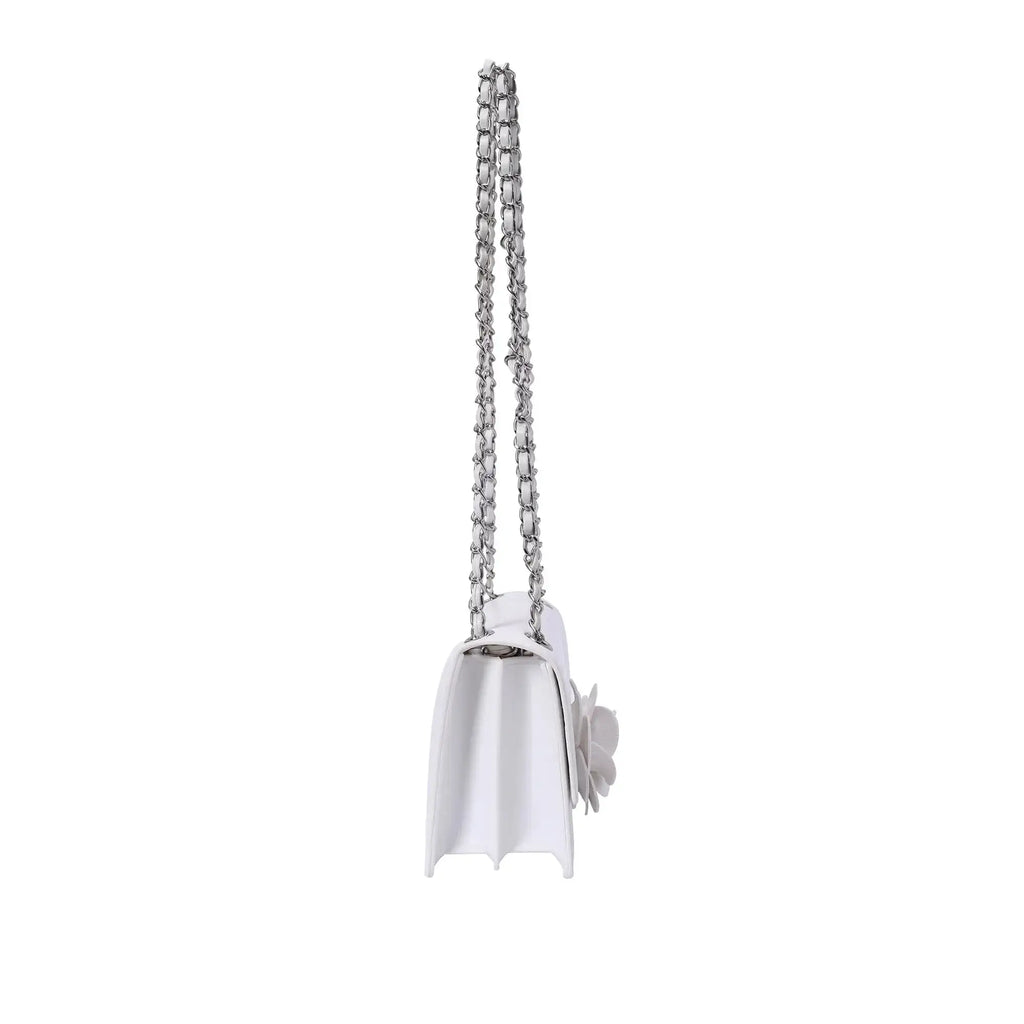 Valley Full Bloom White Sling Bag - Lino Perros