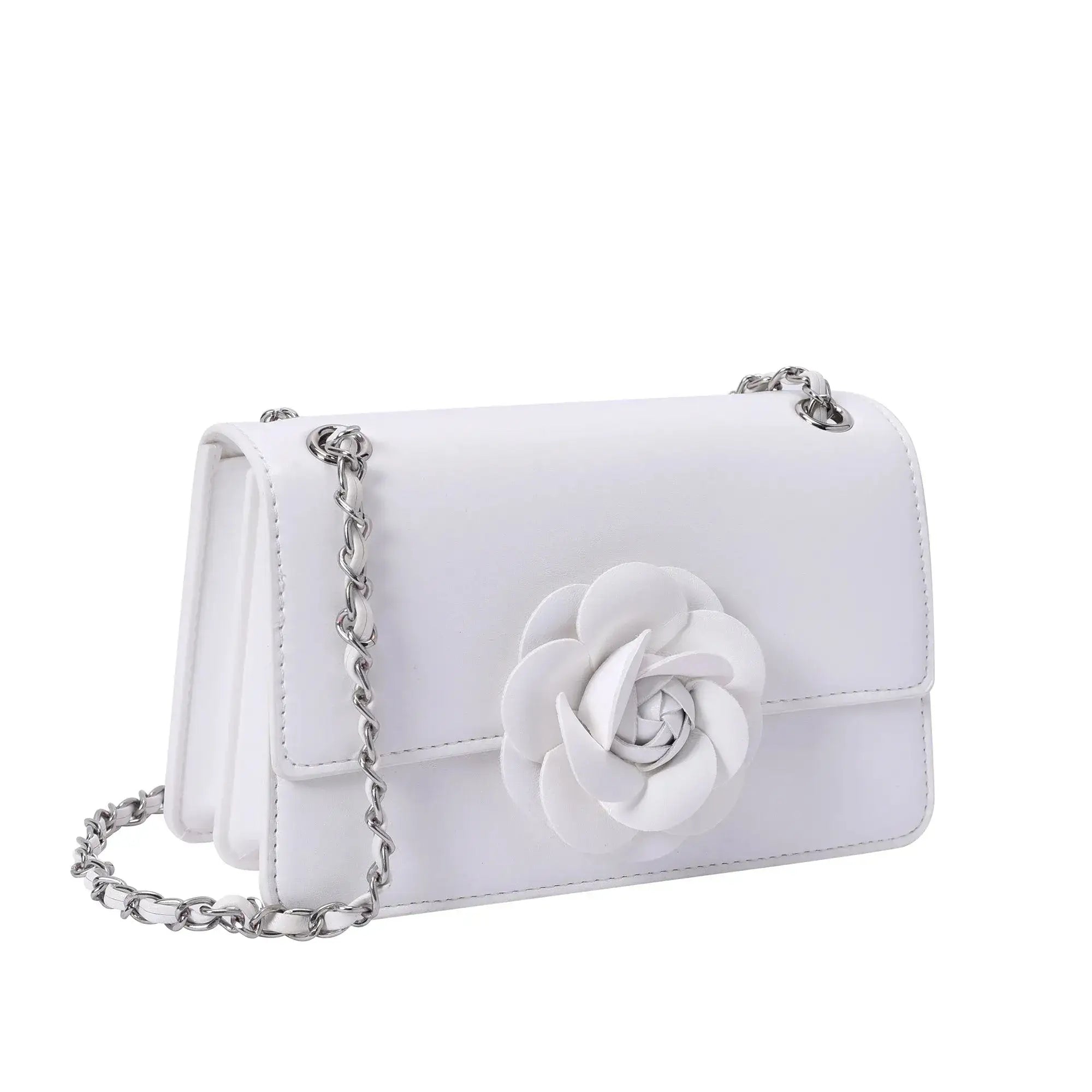 Valley Full Bloom White Sling Bag - Lino Perros