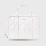 Maddie Weekend Off White Tote Bag