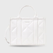 Maddie Weekend Off White Tote Bag