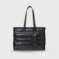 Maddie Travel Black Tote Bag - Lino Perros