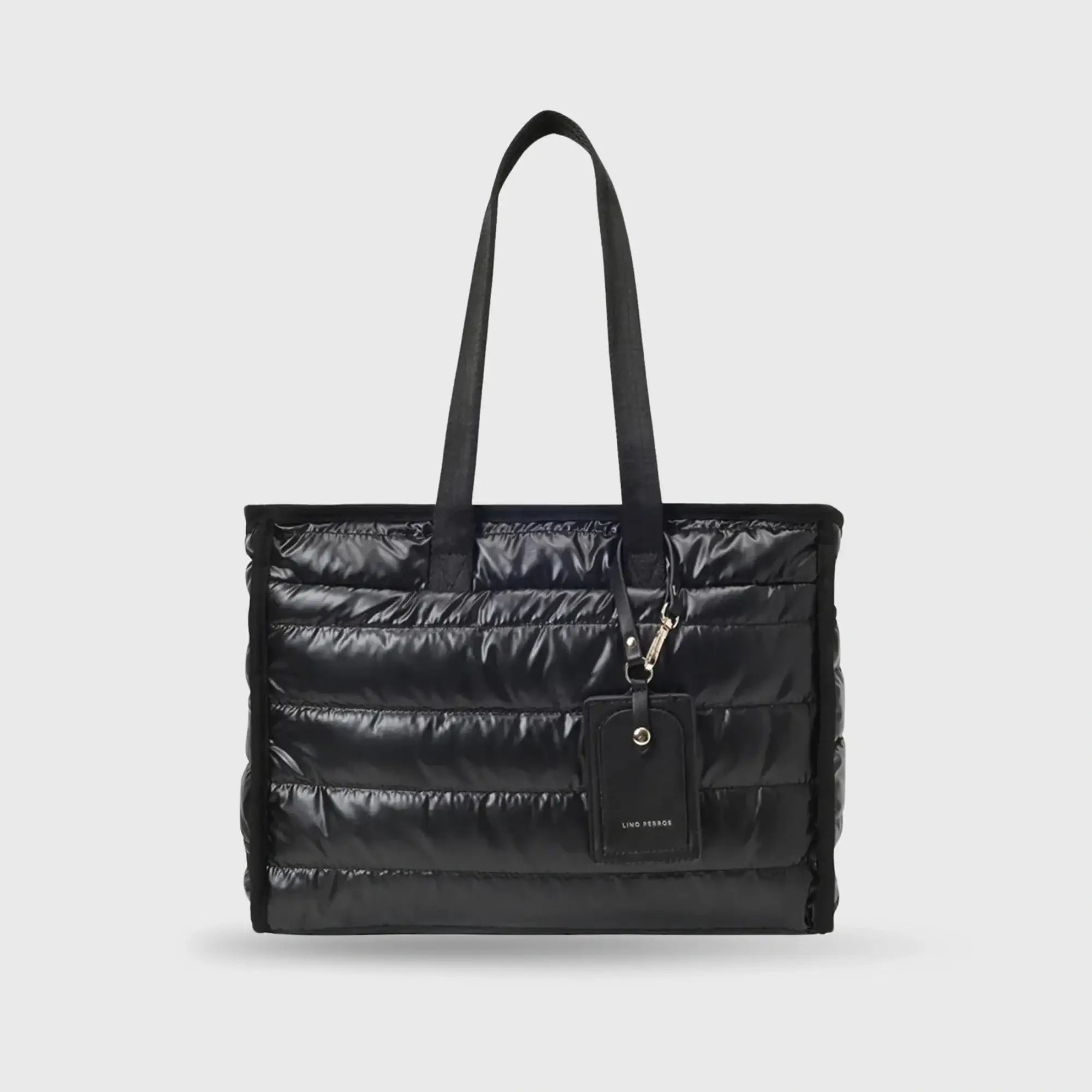 Maddie Travel Black Tote Bag - Lino Perros