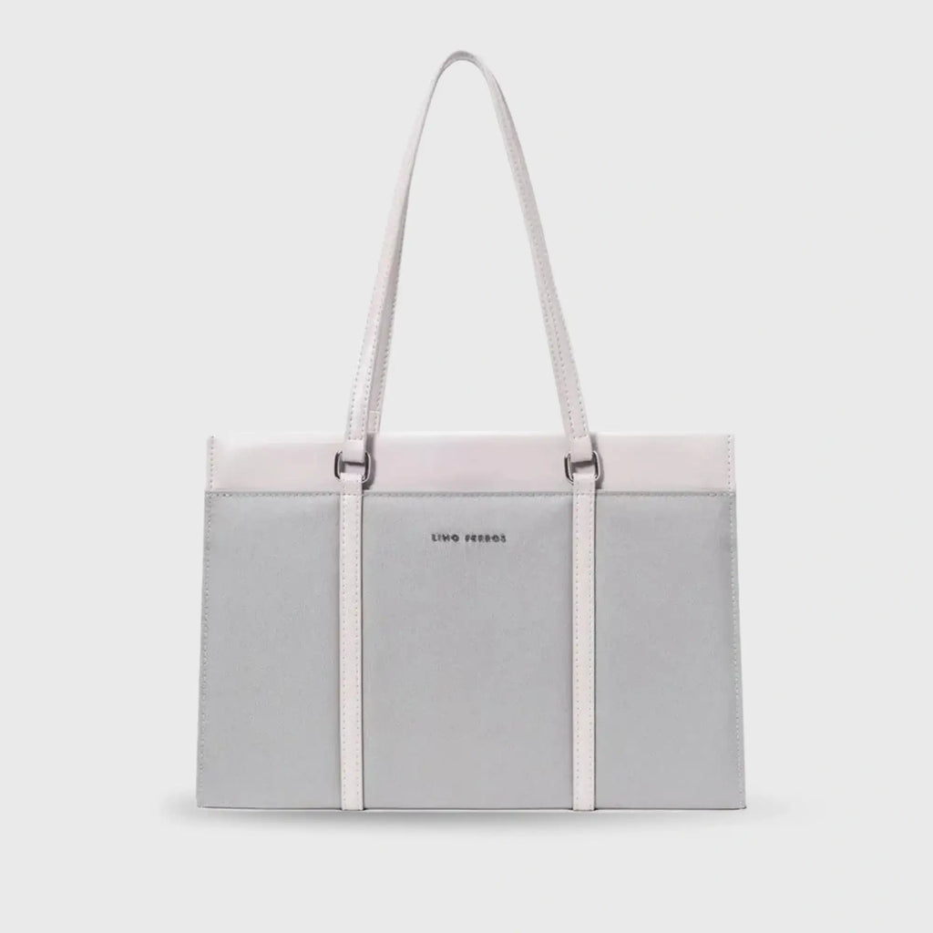 Monroe Serene Commuter Grey Tote Bag - Lino Perros