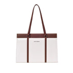 Monroe Serene Commuter White Tote Bag - Lino Perros