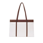 Monroe Serene Commuter White Tote Bag - Lino Perros