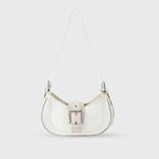 Monroe Chic White Shoulder Bag - Lino Perros