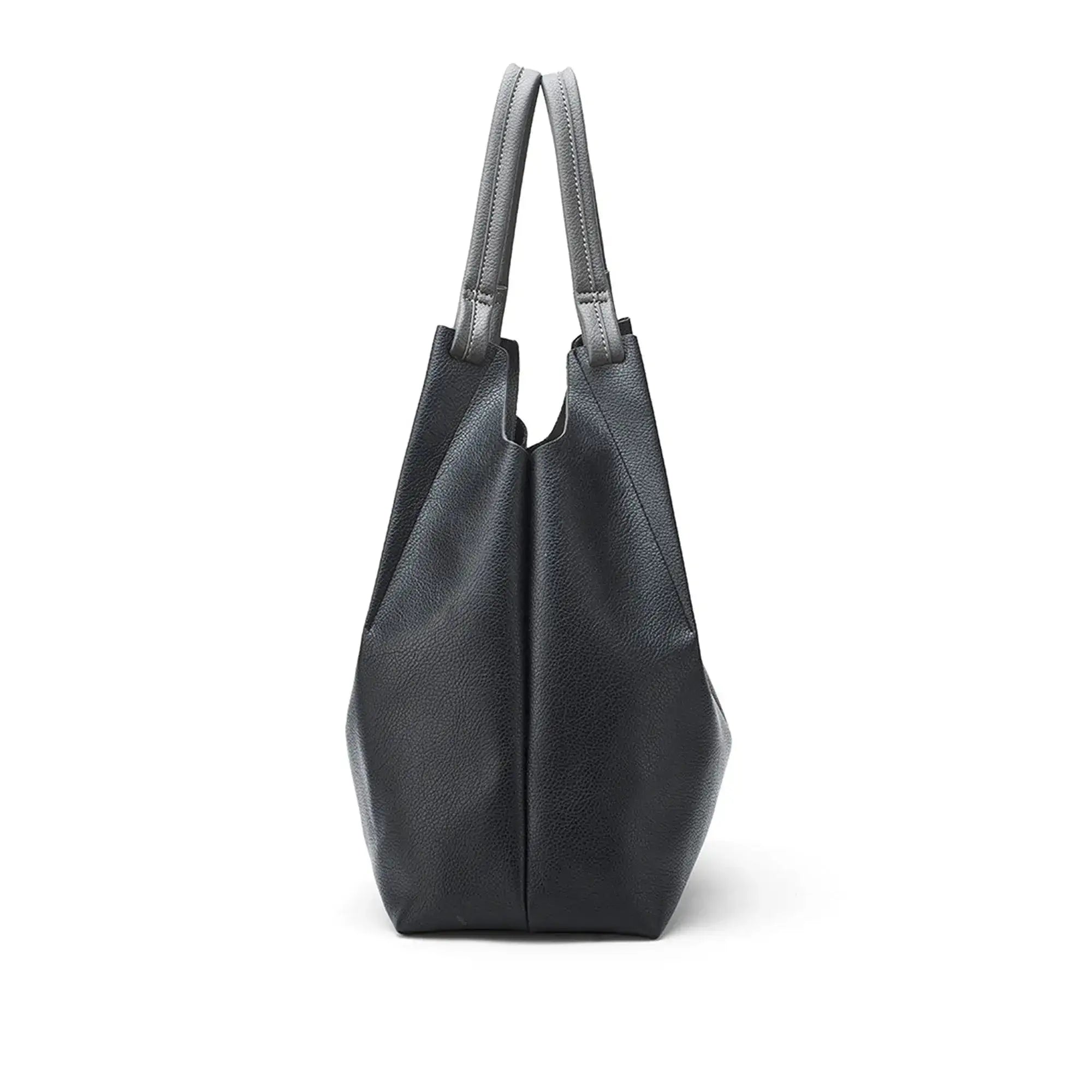 Monroe Chic Black Tote Bag - Lino Perros