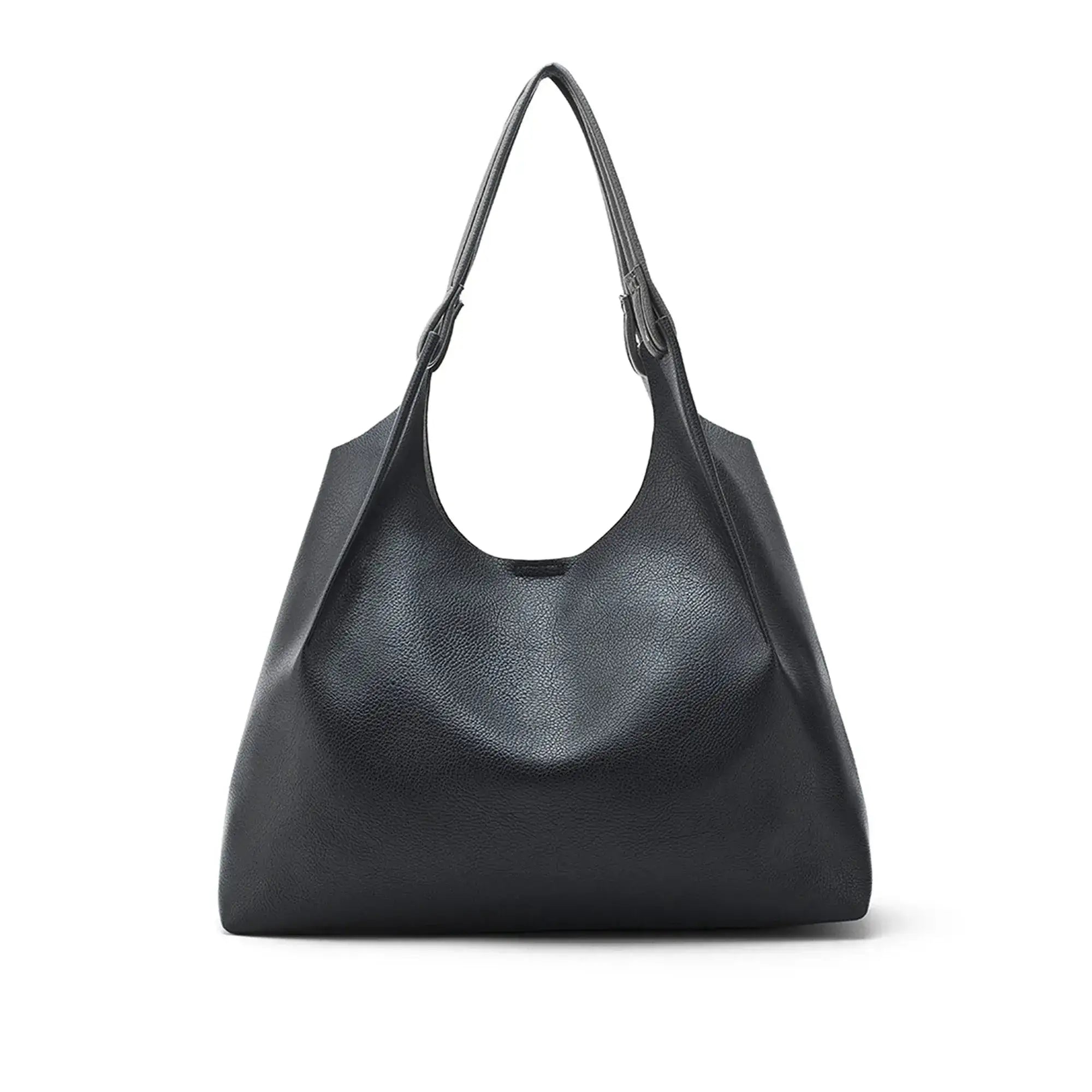 Monroe Chic Black Tote Bag - Lino Perros