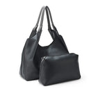 Monroe Chic Black Tote Bag - Lino Perros