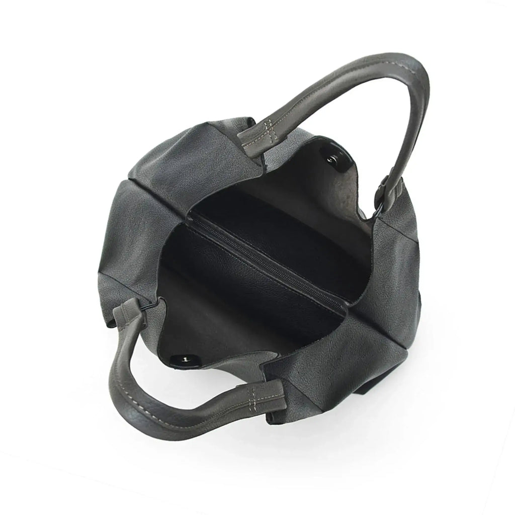Monroe Chic Black Tote Bag - Lino Perros