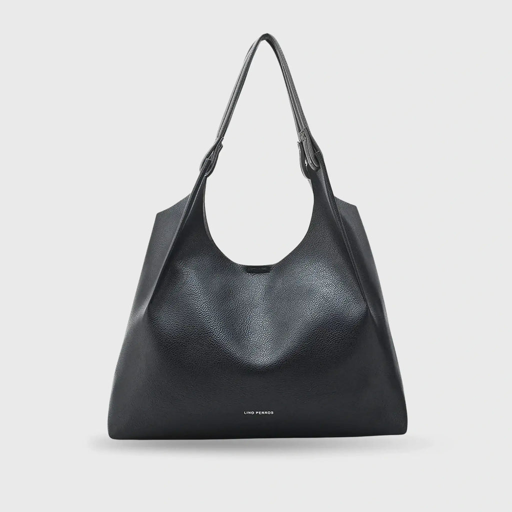 Monroe Chic Black Tote Bag - Lino Perros
