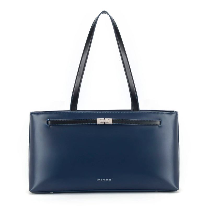 Monroe Tailored White Shoulder Bag