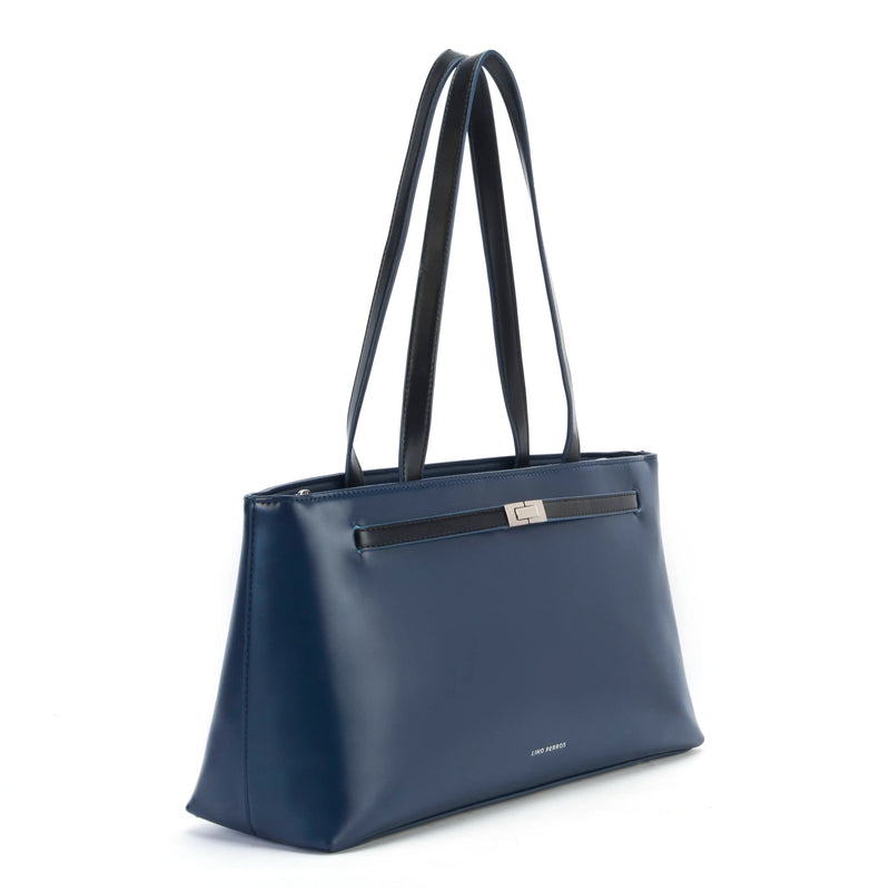 Monroe Tailored White Shoulder Bag
