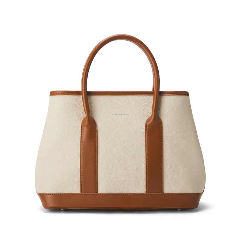 Monroe Bucket Beige Satchel
