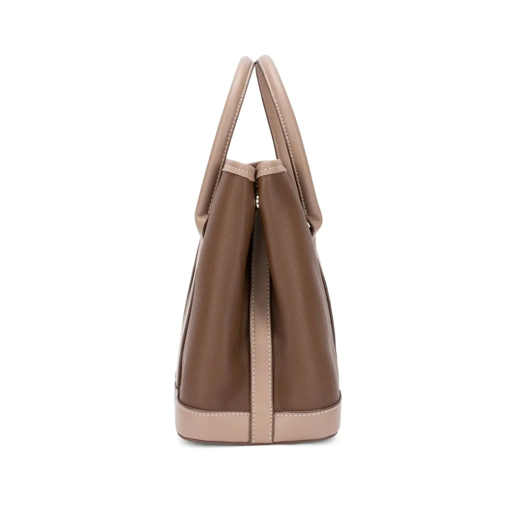 Monroe Bucket Coffee Satchel Bag - Lino Perros
