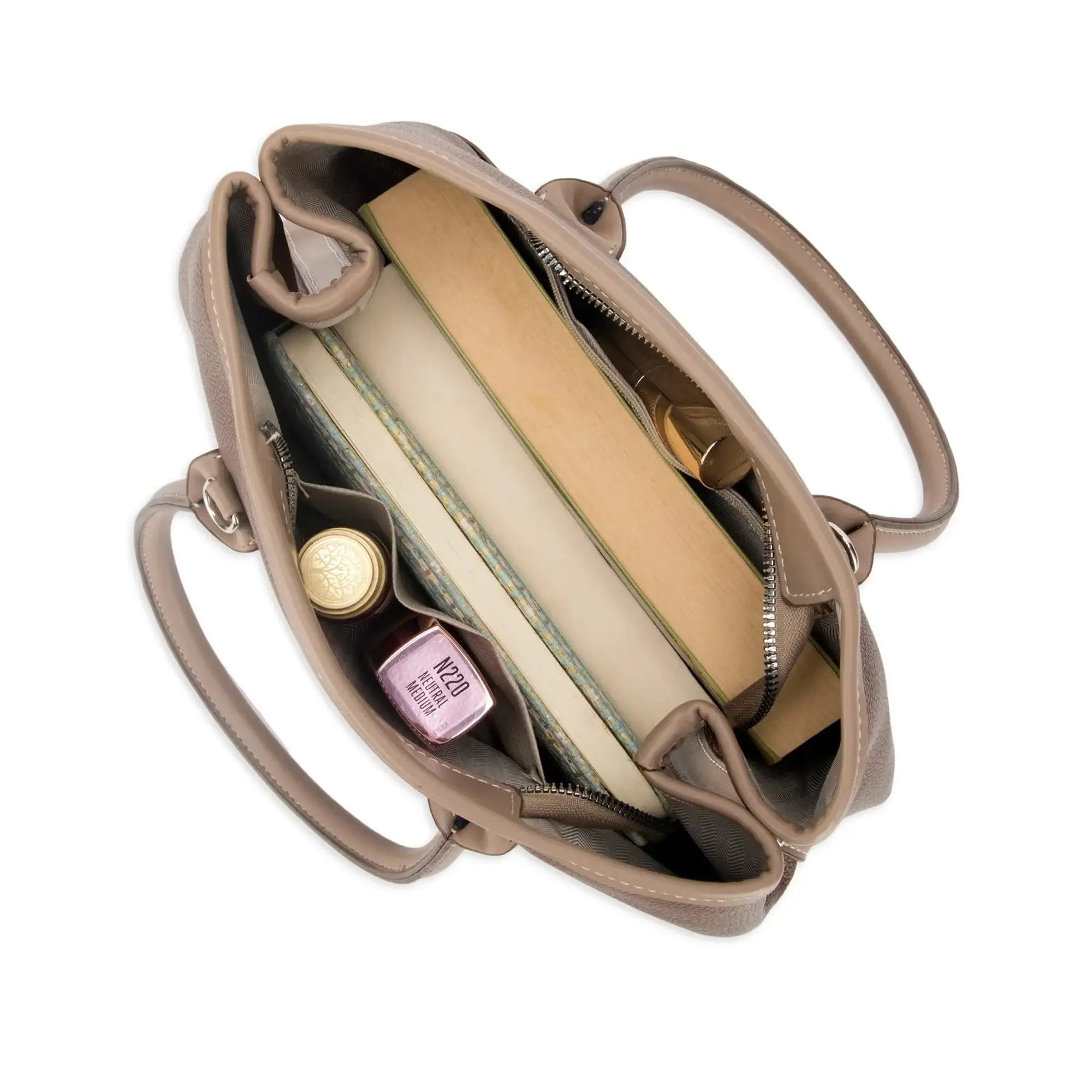 Monroe Bucket Coffee Satchel Bag - Lino Perros