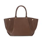 Monroe Caramel Coffee Satchel Bag - Lino Perros