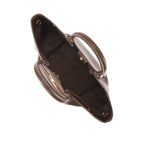Monroe Caramel Coffee Satchel Bag - Lino Perros