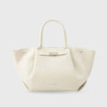 Monroe Caramel Off White Satchel Bag - Lino Perros