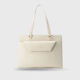 Monroe Sophisticated Beige Tote Bag