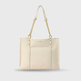 Monroe Classic White Tote Bag