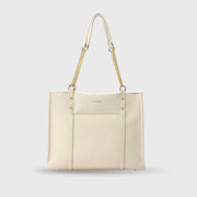Monroe Classic White Tote Bag
