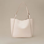 Avril Soft Body Everyday Beige Tote Bag - Lino Perros