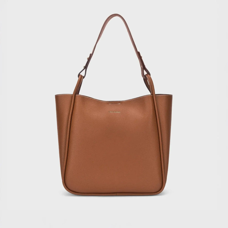 Avril Soft Body Everyday Tan Tote Bag
