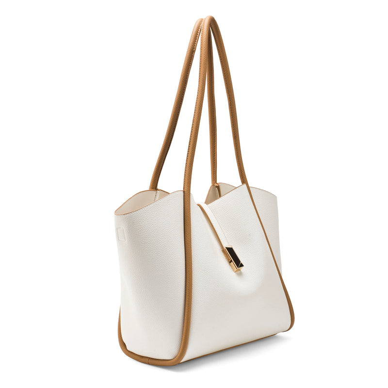 Avril Elegant Everyday Brown Tote bag