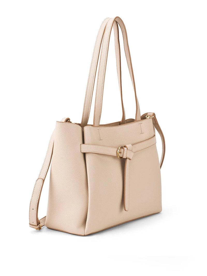 Avril Timeless Off White Tote Bag