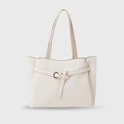 Avril Timeless Off White Tote Bag