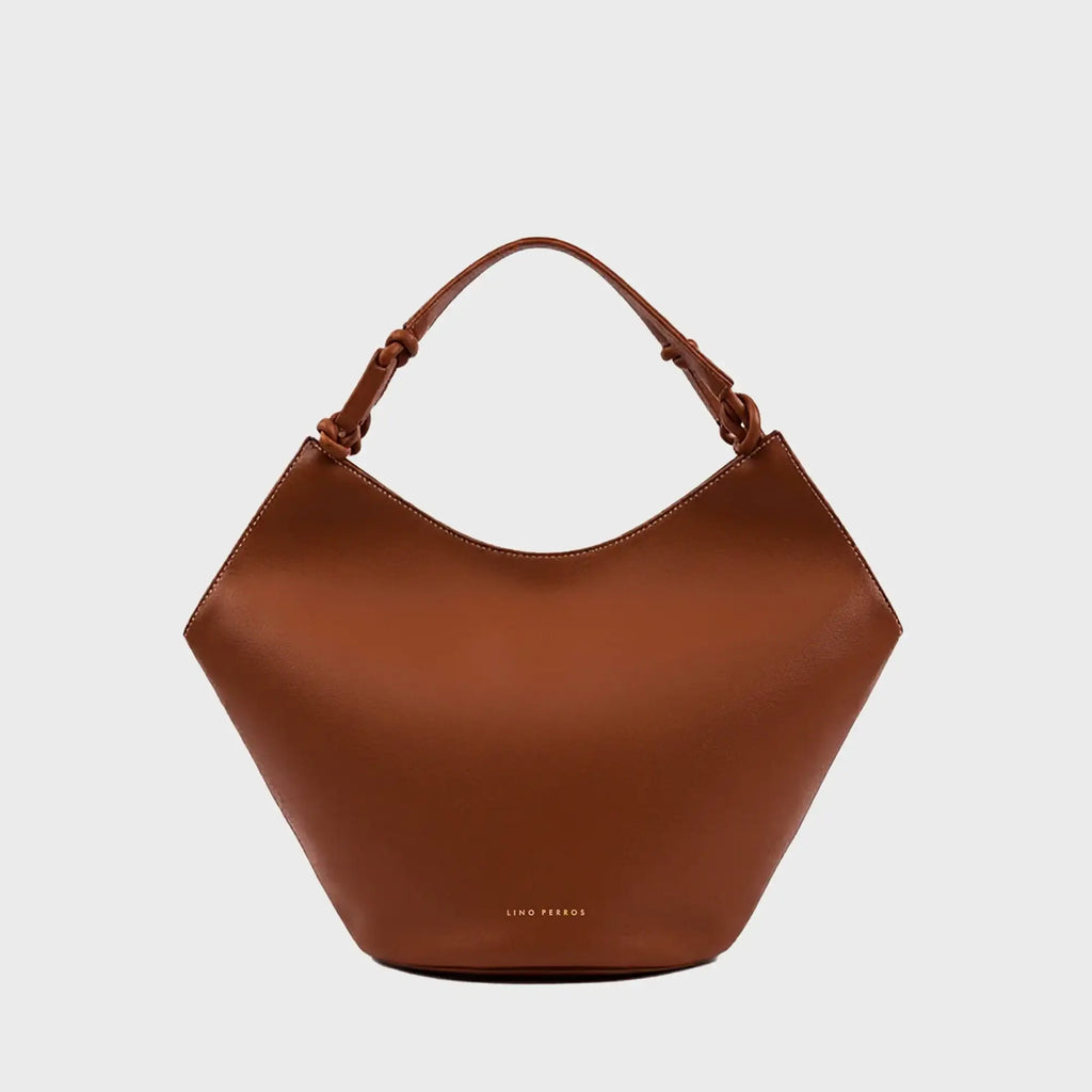Avril Tan Slouchy Bucket Hobo Bag - Lino Perros
