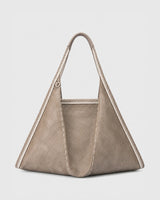 Avril Stylized Olive Hobo Tote