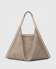 Avril Stylized Olive Hobo Tote