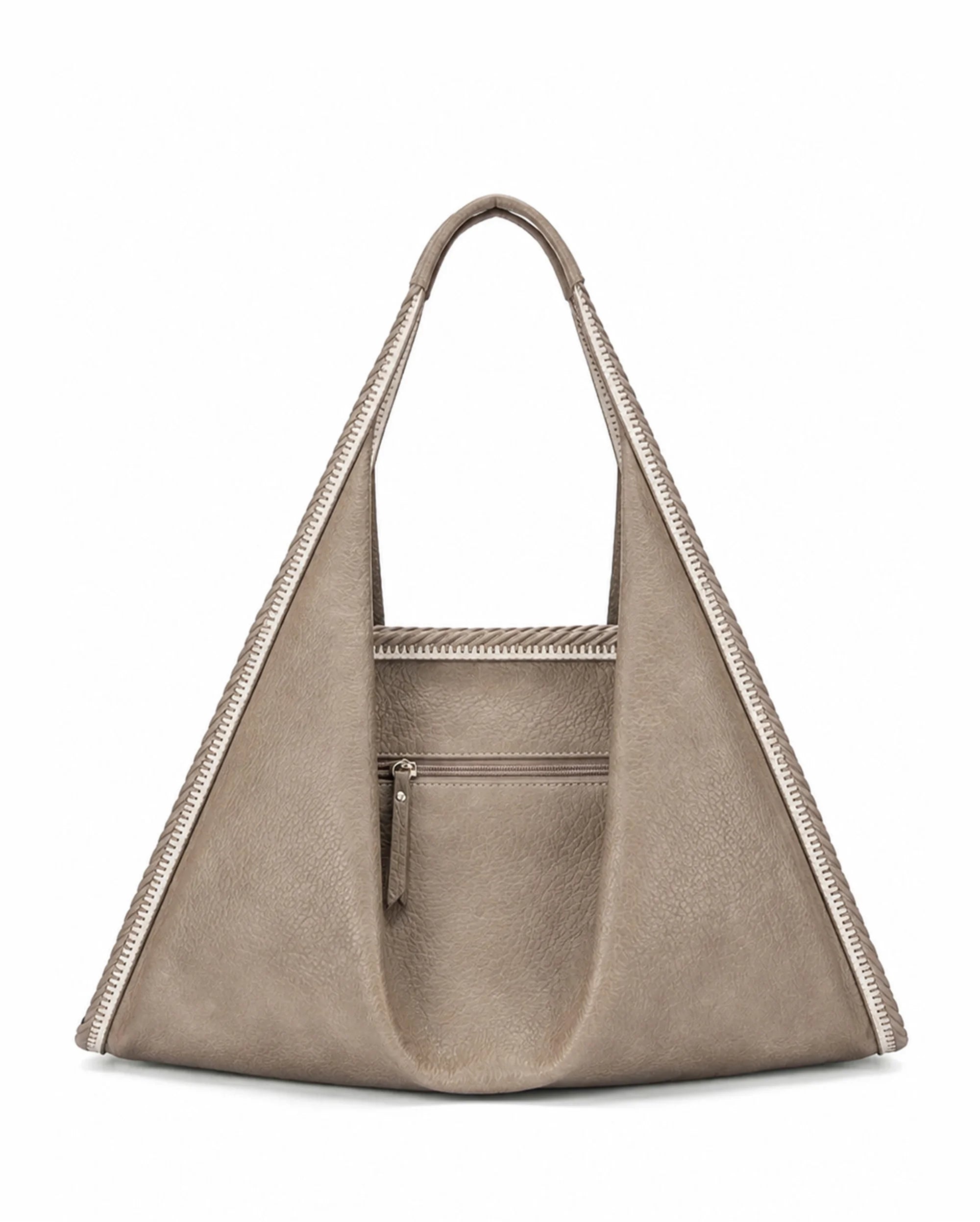 Avril Stylized Olive Hobo Tote