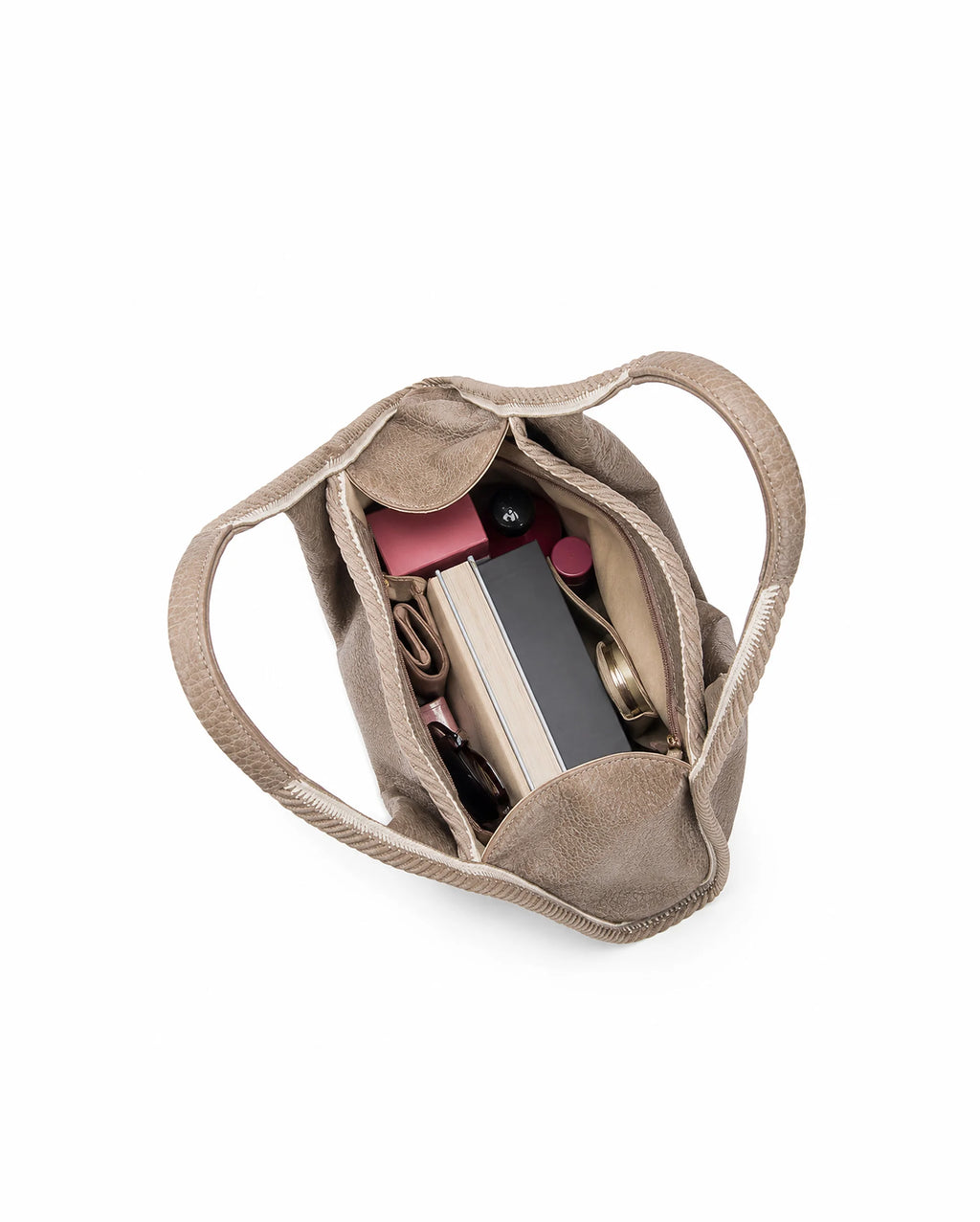 Avril Stylized Olive Hobo Tote