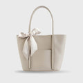 Avril Elevated Everyday Beige Tote bag - Lino Perros