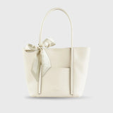 Avril Elevated Everyday Off-White Tote bag