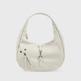 Avril Soft-Body Off White Shoulder Bag