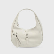 Avril Soft-Body Off White Shoulder Bag